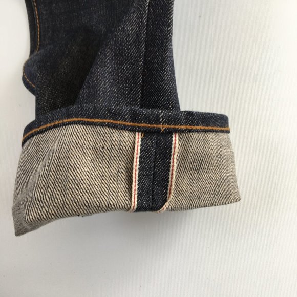 PRPS Straight 13.75 oz Raw Selvedge Button Fly Jeans Men's 29 - Picture 7 of 12
